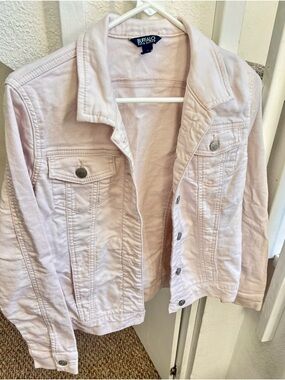 Buffalo David Bitton Pale Pink Denim Jacket
